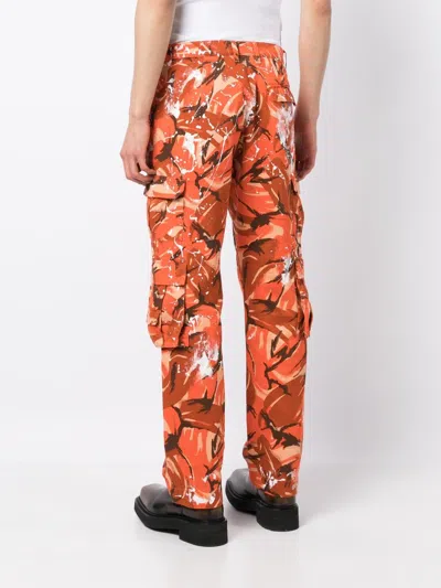 Shop Martine Rose Camouflage-print Cargo Pants