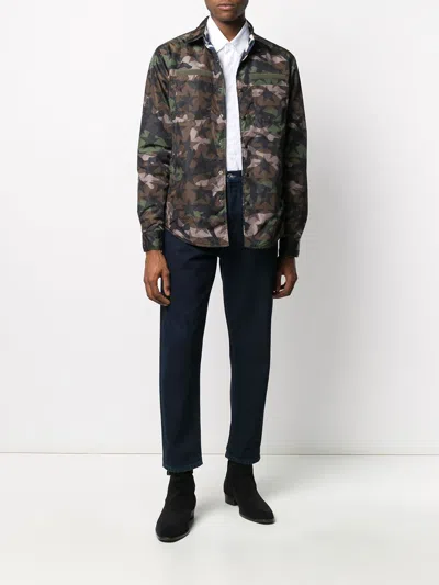 Shop Valentino Camouflage Star-print Jacket