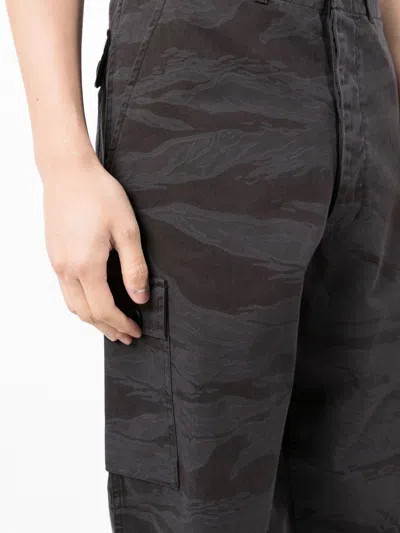 Shop Maharishi Camouflage-print Cargo Trousers