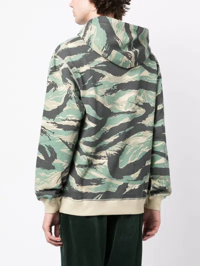 Shop Maharishi Camouflage-print Cotton Hoodie