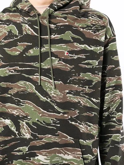 Shop Readymade Camouflage-print Long-sleeve Hoodie