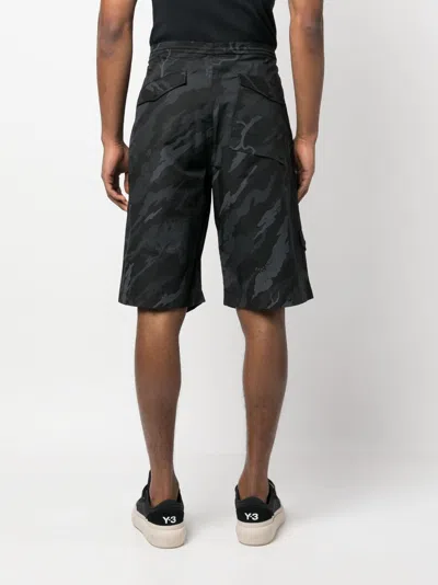 Shop Maharishi Camouflage-print Shorts