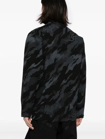 Shop Maharishi Camouflage-print Reversible Kimono
