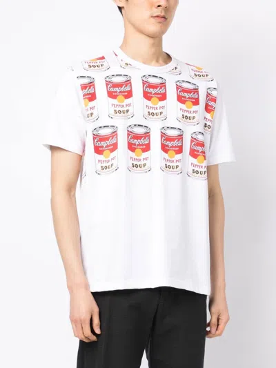 Shop Junya Watanabe Campbell Soup Graphic Print T-shirt