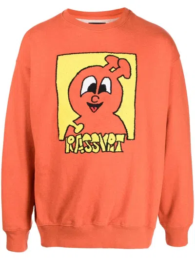 Shop Paccbet Cartoon-print Cotton Sweatshirt