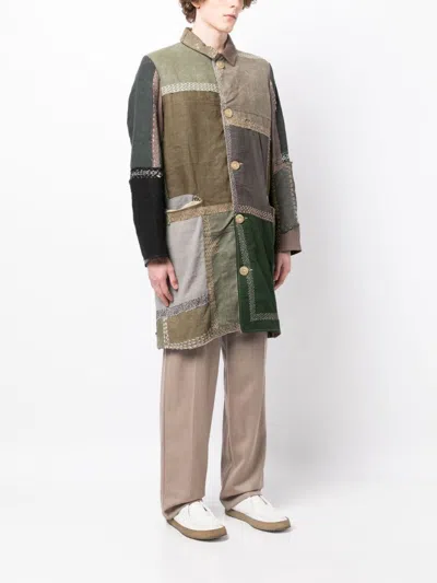Shop By Walid Cedric Cotton Single-breasted Coat
