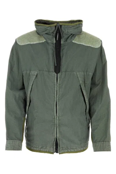 Shop C.p. Company Jackets In Green