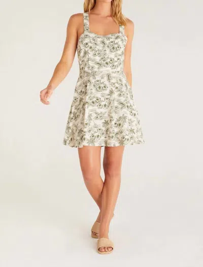 Shop Z Supply Kendra Mini Dress In Tropical In Multi
