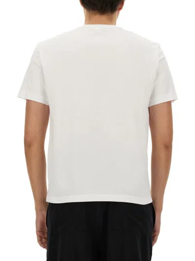 Shop Neil Barrett I See You" T-shirt In White
