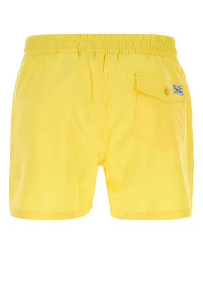 Shop Polo Ralph Lauren Swimsuits In Yellow