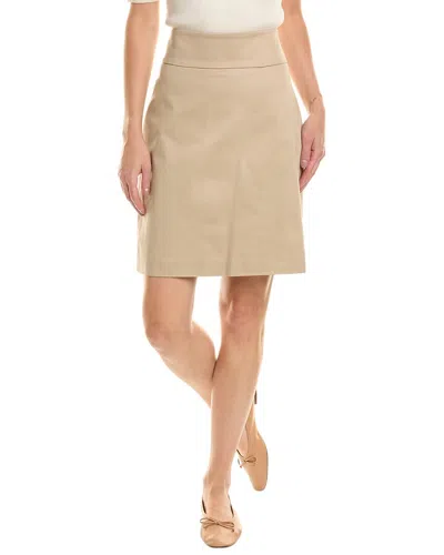 Shop Brooks Brothers Skirt In Beige