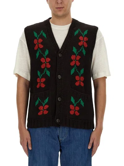 Shop Ymc You Must Create Ymc Cotton Vest In Brown