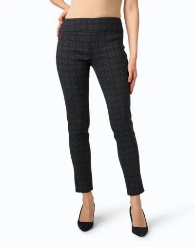 Elliott Lauren Logomania Pull On Ankle Pant In Black In Black