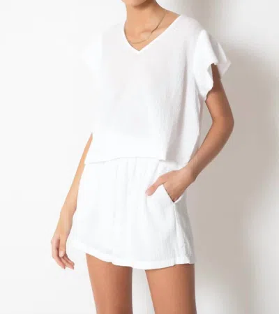 Tart Collections Alorian Top In White In White