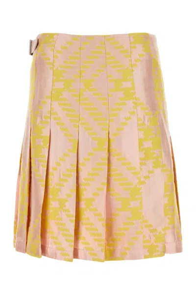 Shop Burberry Skirts In Printed