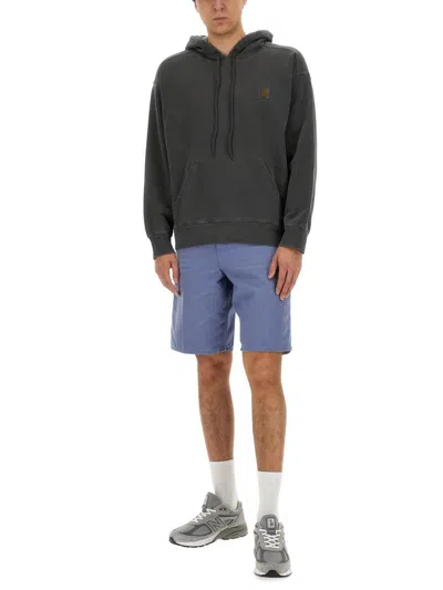 Shop Carhartt Wip "neslon" Sweatshirt In Black