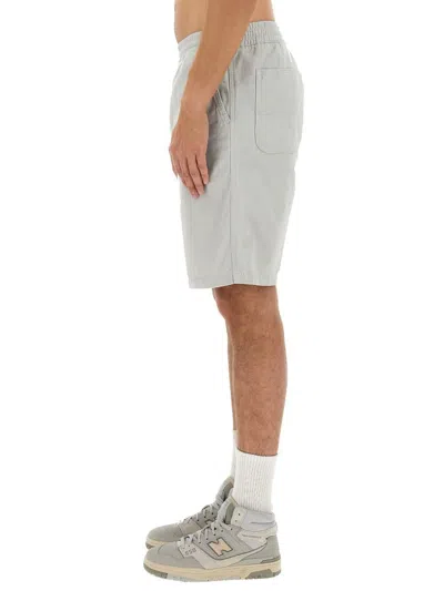 Shop Carhartt Wip Bermuda Shorts "moraga" In Grey