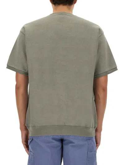 Shop Carhartt Wip Cotton Blend Sweatshirt In Grey