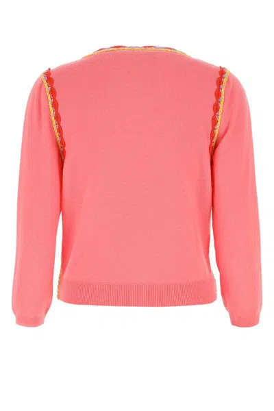 Shop Moschino Knitwear In Pink