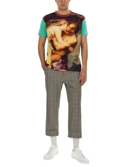 Shop Vivienne Westwood T-shirt With Print In Multicolour