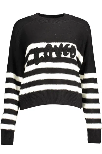 Shop Desigual Black Cotton Sweater