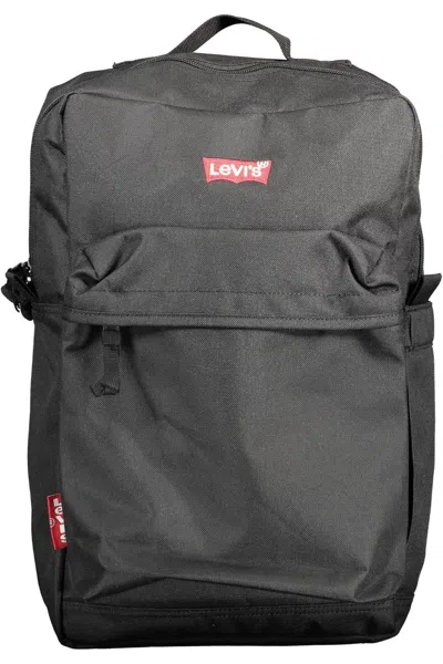 Shop Levi&#039;s Black Polyester Backpack