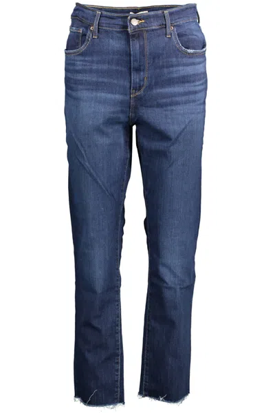 Shop Levi&#039;s Blue Cotton Jeans & Pant