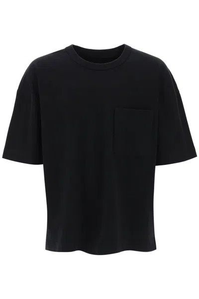 Shop Lemaire Boxy T-shirt In Nero