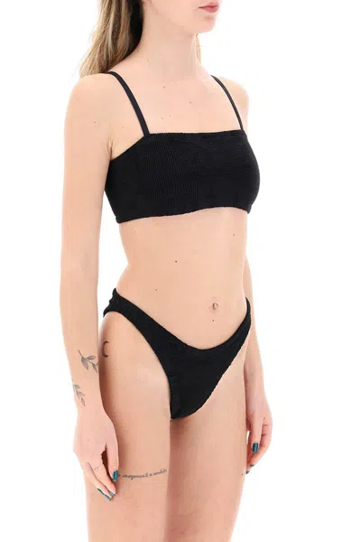 Shop Hunza G Gigi Bikini Set In Nero