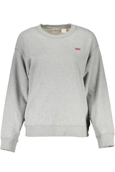 Shop Levi&#039;s Gray Cotton Sweater