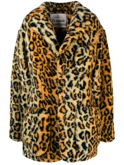 Shop Vivienne Westwood Coats In Brown