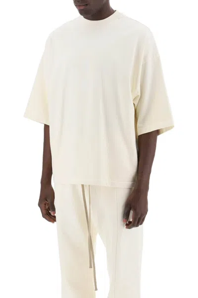 Shop Fear Of God "oversized T Shirt With In 白色的