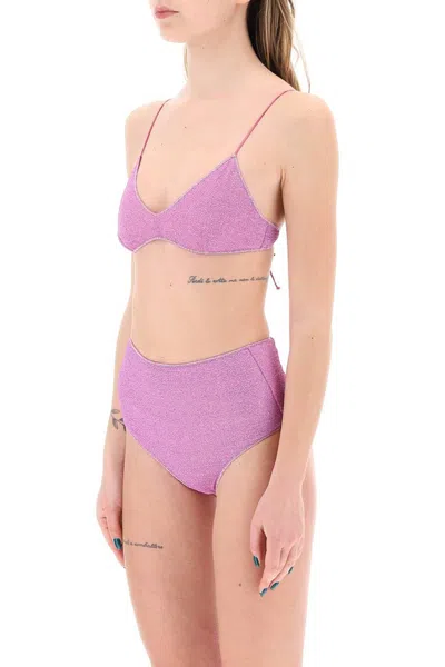 Shop Oseree Oséree Lumière Bikini In 紫色的