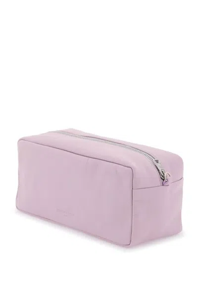 Shop Maison Kitsuné Maison Kitsune Cloud Shoulder Bag With Strap In 紫色的