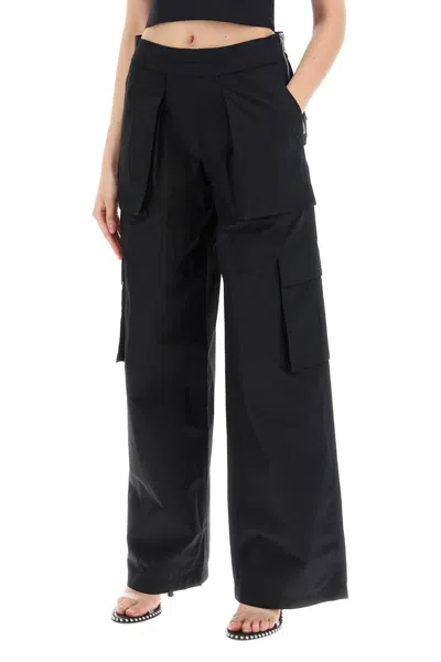Shop Alexander Wang Ripstop Cargo Pants In In Black