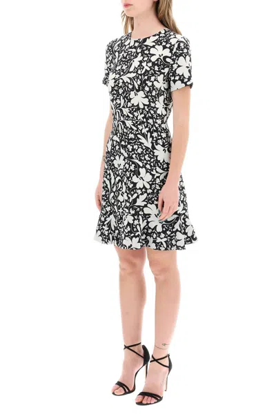 Shop Stella Mccartney Stella Mc Cartney Floral Silk Mini Dress By Stella Iconic Floral In Black