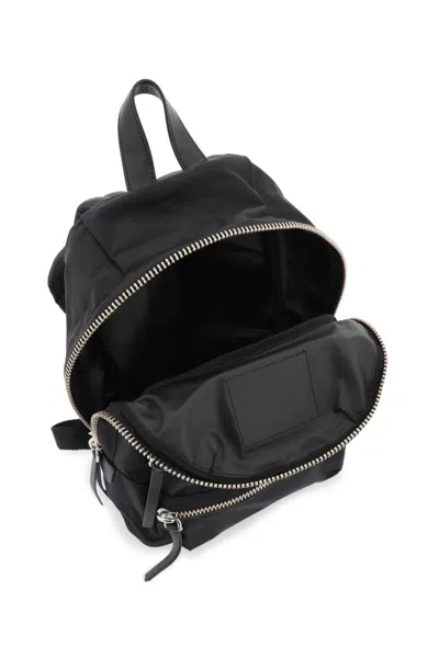 Shop Marc Jacobs The Biker Nylon Medium Backpack In 黑色的