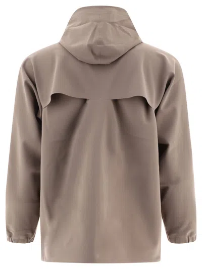 Shop Gr10 K "bonded Fleeced" Jacket In Grey