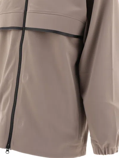 Shop Gr10 K "bonded Fleeced" Jacket In Grey