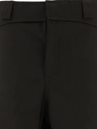 Shop Gr10 K "folded Belt" Shorts In Brown