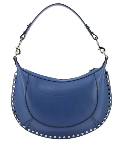 Shop Isabel Marant "naoko" Shoulder Bag In 蓝色的