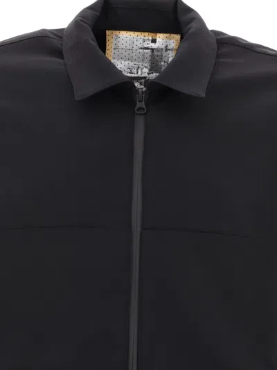 Shop Gr10 K Wool Panelled Jacket In Black