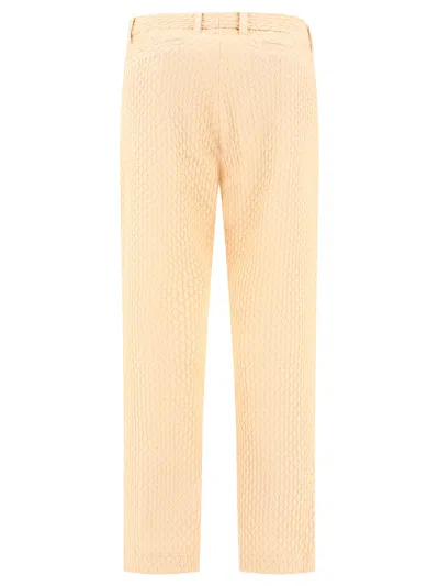 Shop Séfr Sefr "richie" Trousers In Beige