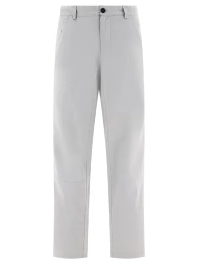 Shop Gr10 K "tech Canvas" Trousers In Grey