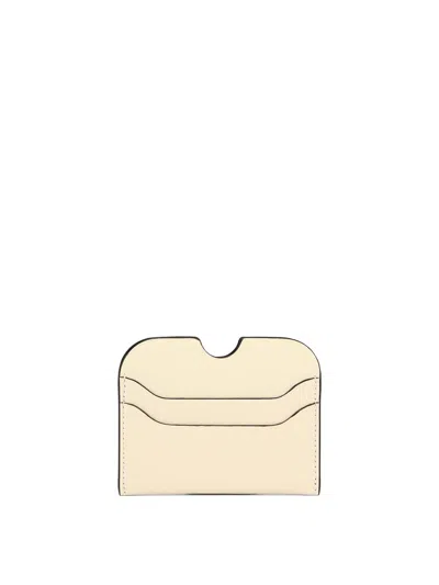 Shop Acne Studios Card Holder With Logo In 白色的