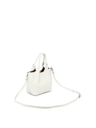 Shop Gianni Chiarini "dua" Handbag In 白色的