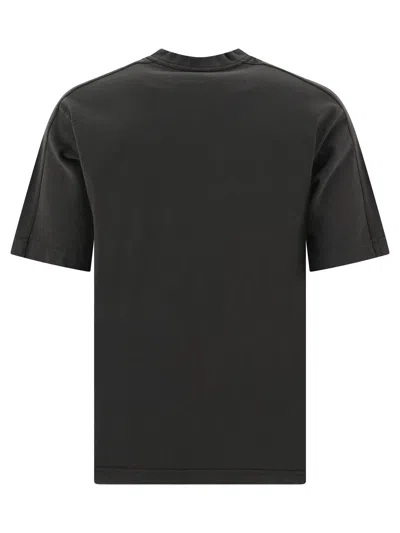 Shop Gr10 K "overlock" T Shirt In Grey