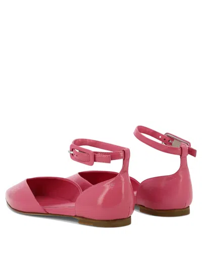 Shop Halmanera "lyn 65" Ballet Flats In Pink