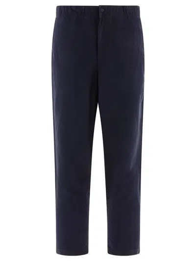 Shop Norse Projects "ezra" Trousers In Blue