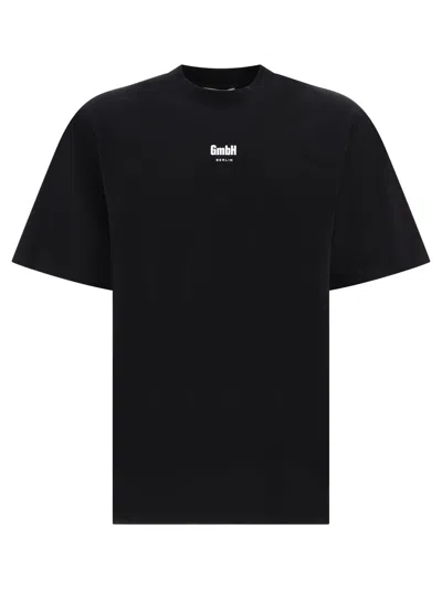 Shop Gmbh T Shirt With Logo Print In Black